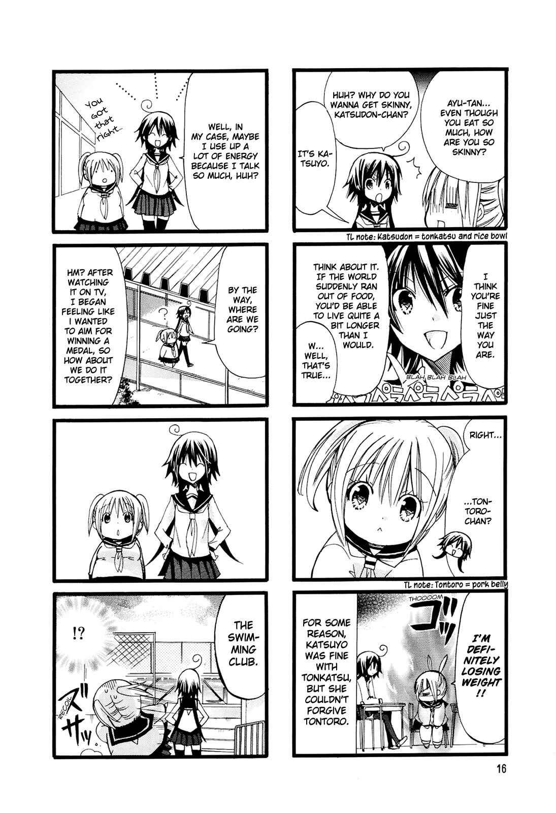 Page 6 Chapter 2 Chubby in the Swimming Club