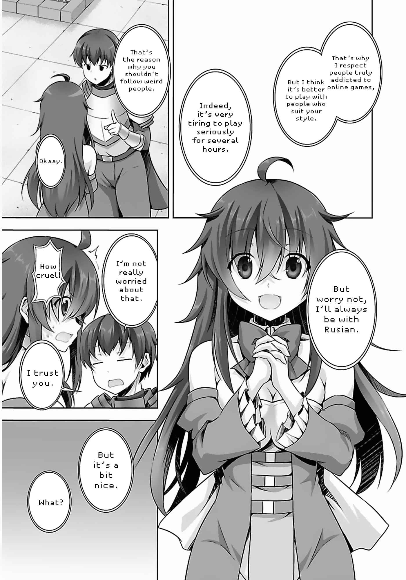 Page 6 Chapter 9 Netoge no Yome wa Onnanoko ja Nai to Omotta?