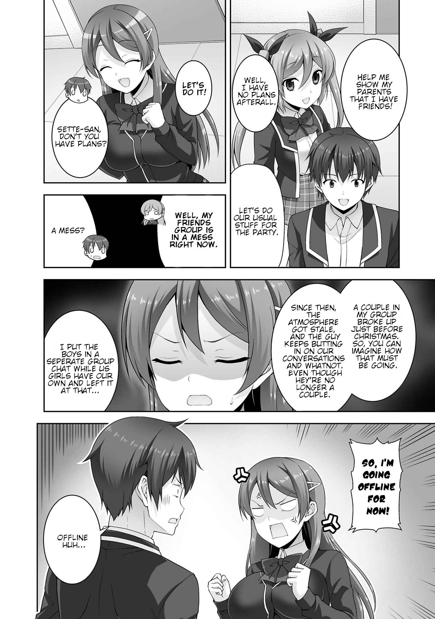 Page 6 Chapter 34 Netoge no Yome wa Onnanoko ja Nai to Omotta?