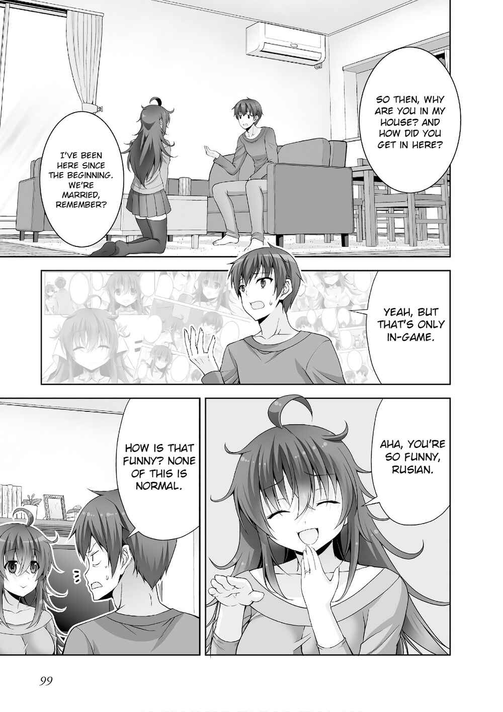 Page 7 Chapter 45 Netoge no Yome wa Onnanoko ja Nai to Omotta?