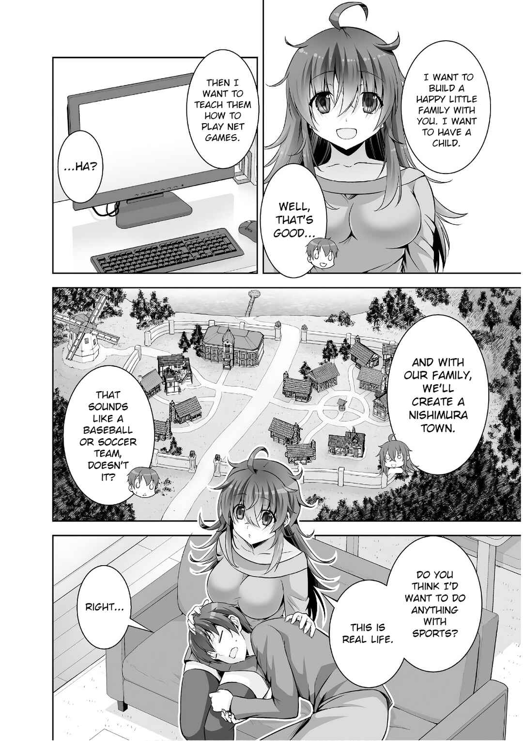 Page 10 Chapter 46 Netoge no Yome wa Onnanoko ja Nai to Omotta?