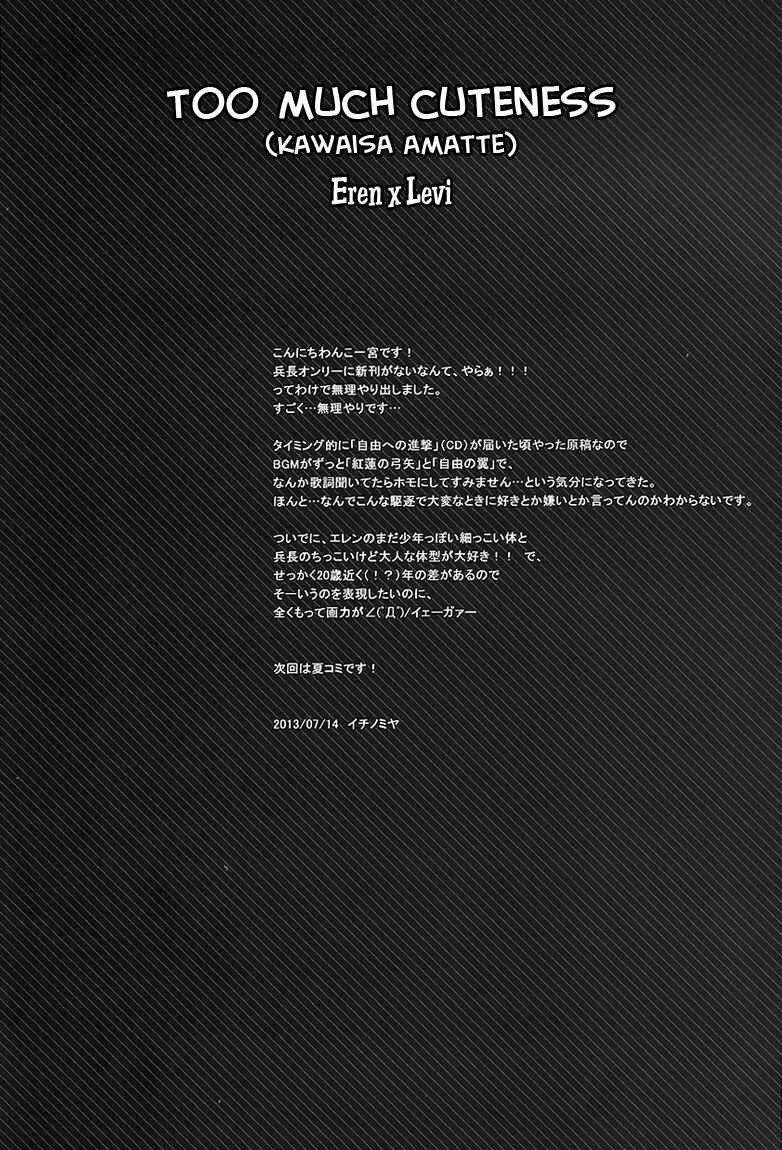Page 5 Chapter Unknown_aeca Shingeki no Kyojin - Kawaisa Amatte (Doujinshi)