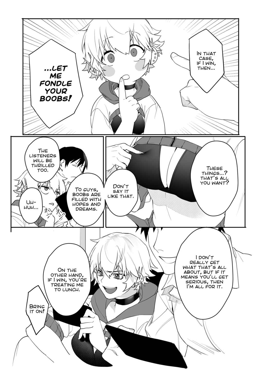 Page 8 Chapter Unknown_f2e1 Gamer Kanojo no Oppai Monde mita Kekka...