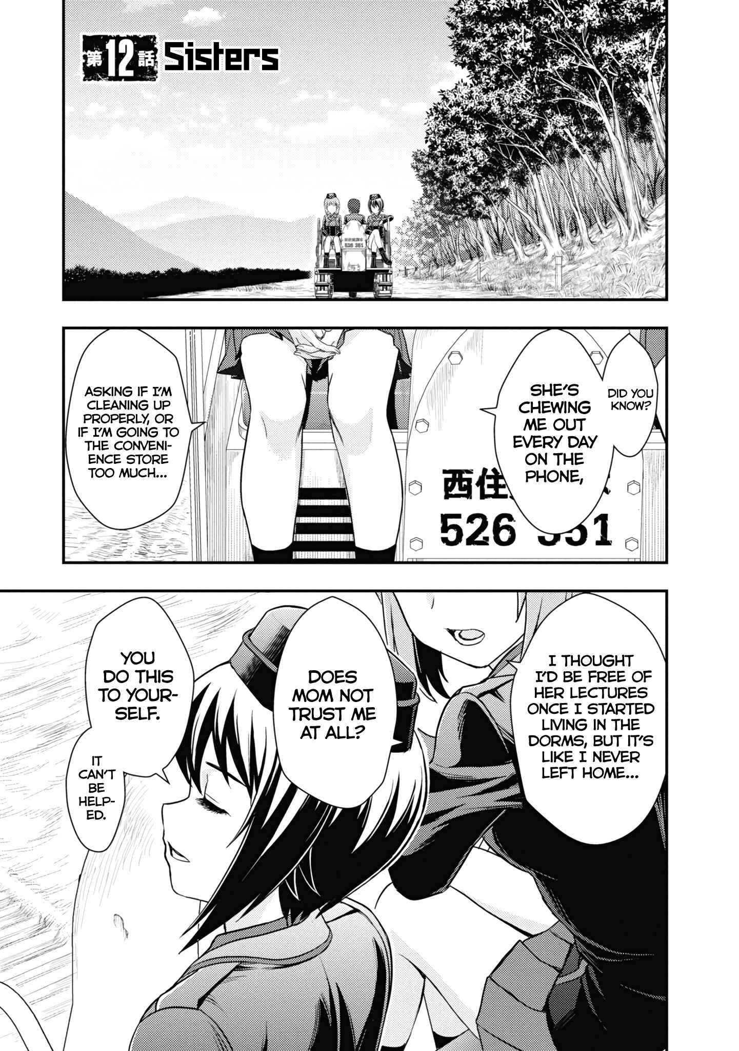 Page 1 Chapter 12 Girls und Panzer - Saga of Pravda