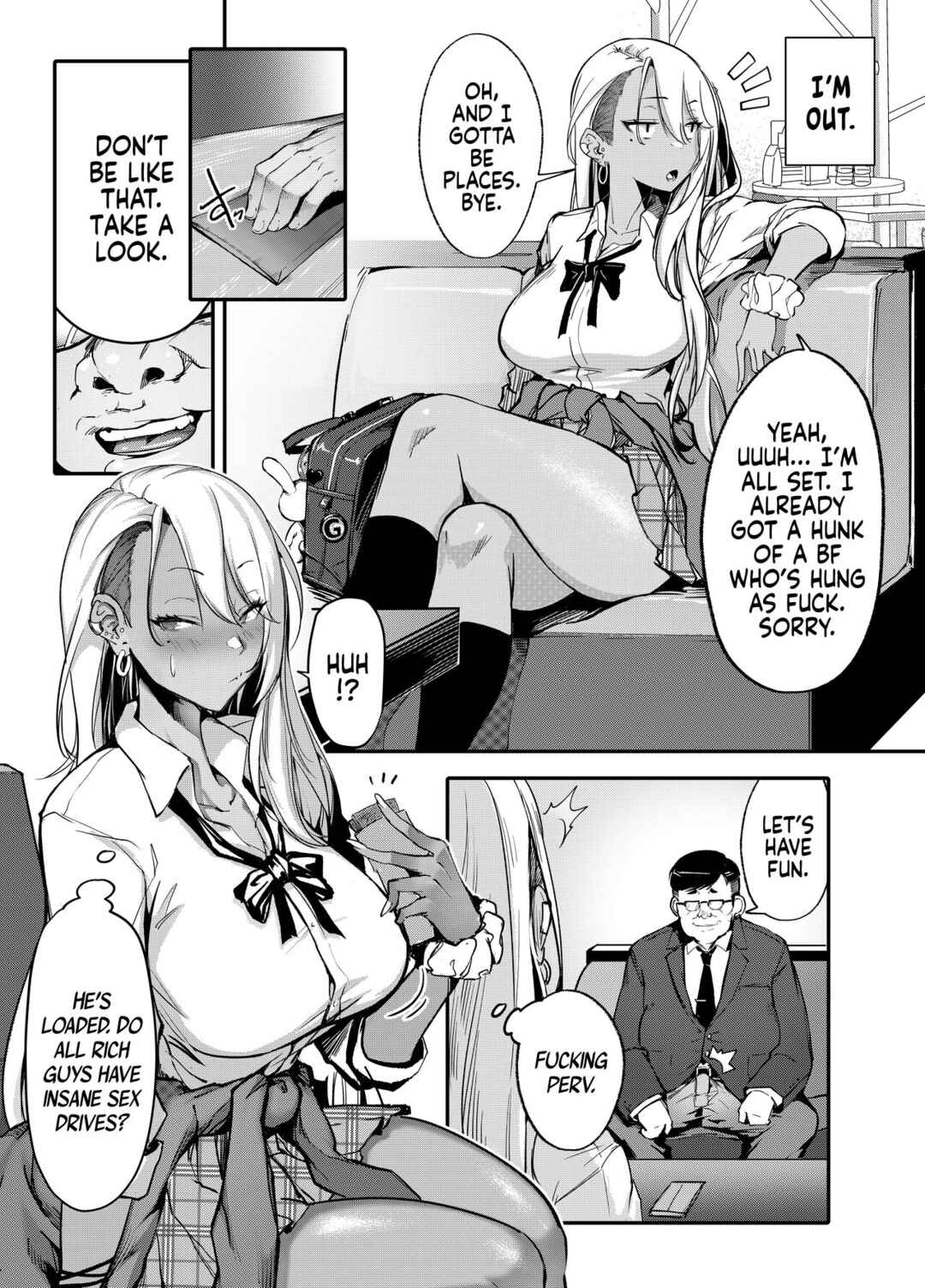 Page 9 Chapter Unknown_1695 Namaiki JK ga Wakaraserareru Hon