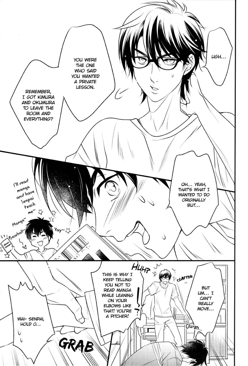 Page 9 Chapter Unknown_2a80 Diamond no Ace - Ki ga Tsukeba Miyuki Kazuya no Heya ni Iru (Doujinshi)