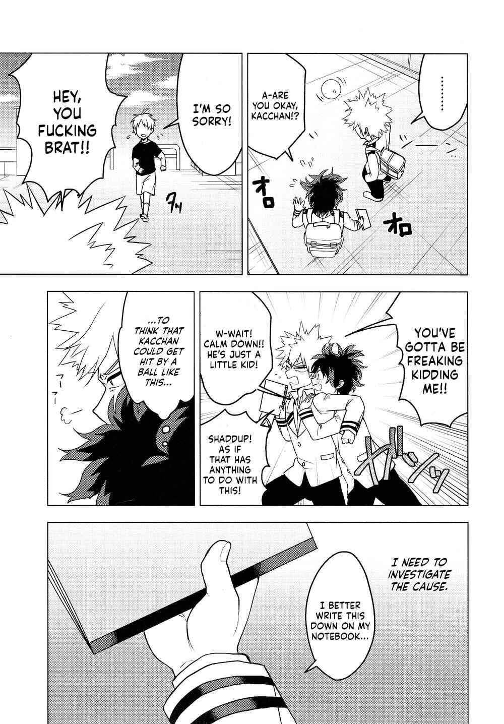 Page 12 Chapter Unknown_5b7e My Hero Academia - Bunseki Notebook (Doujinshi)