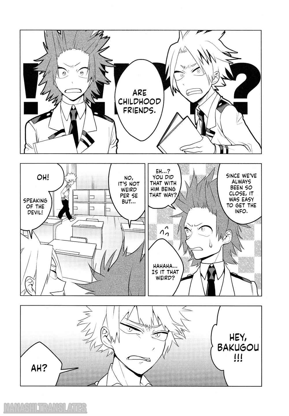 Page 5 Chapter Unknown_5b7e My Hero Academia - Bunseki Notebook (Doujinshi)