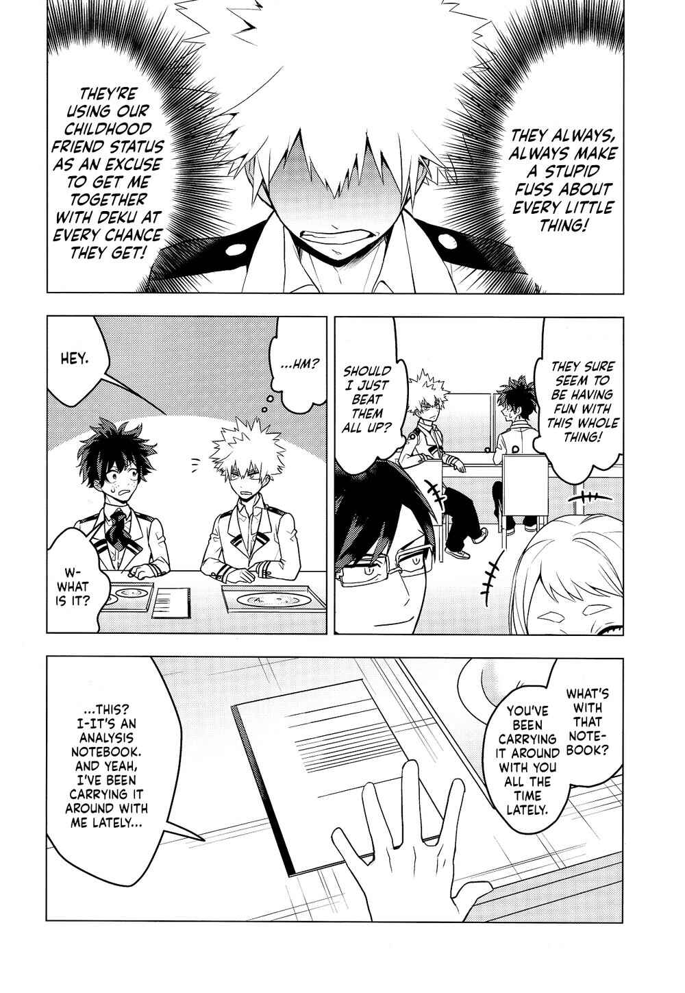 Page 9 Chapter Unknown_5b7e My Hero Academia - Bunseki Notebook (Doujinshi)