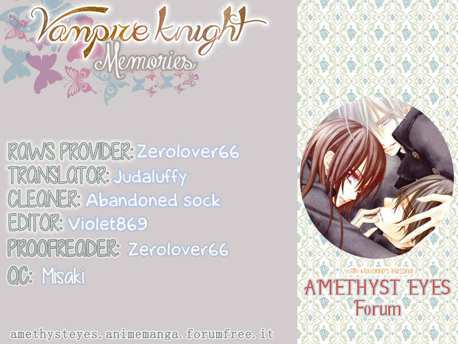 Page 29 Chapter 18 Vampire Knight Memories