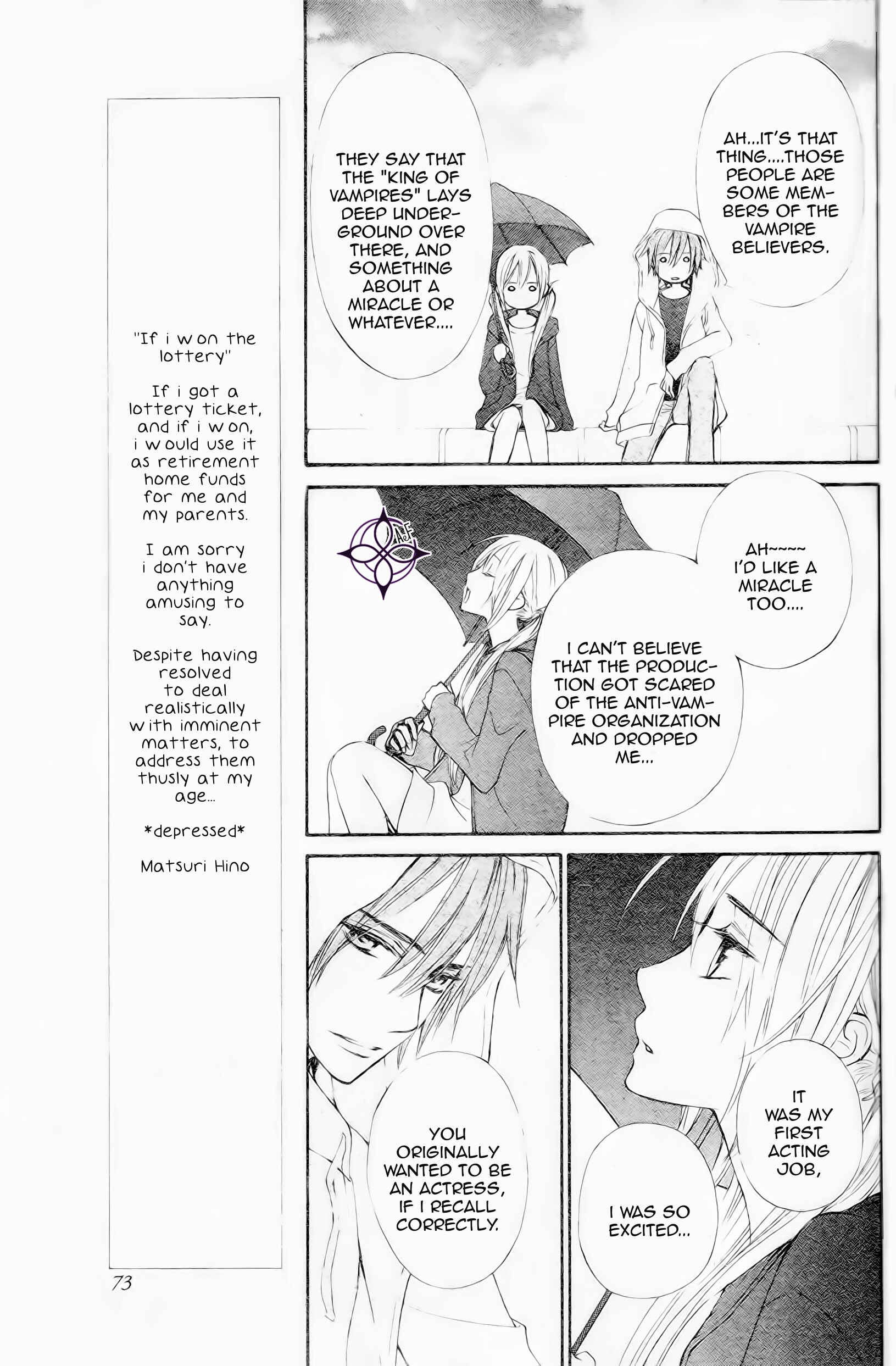 Page 11 Chapter 10 Vampire Knight Memories