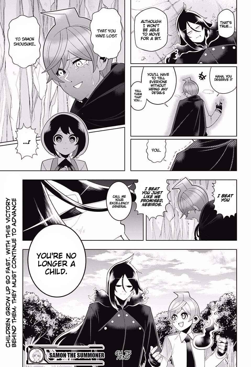 Page 18 Chapter 75 Samon-kun wa Summoner