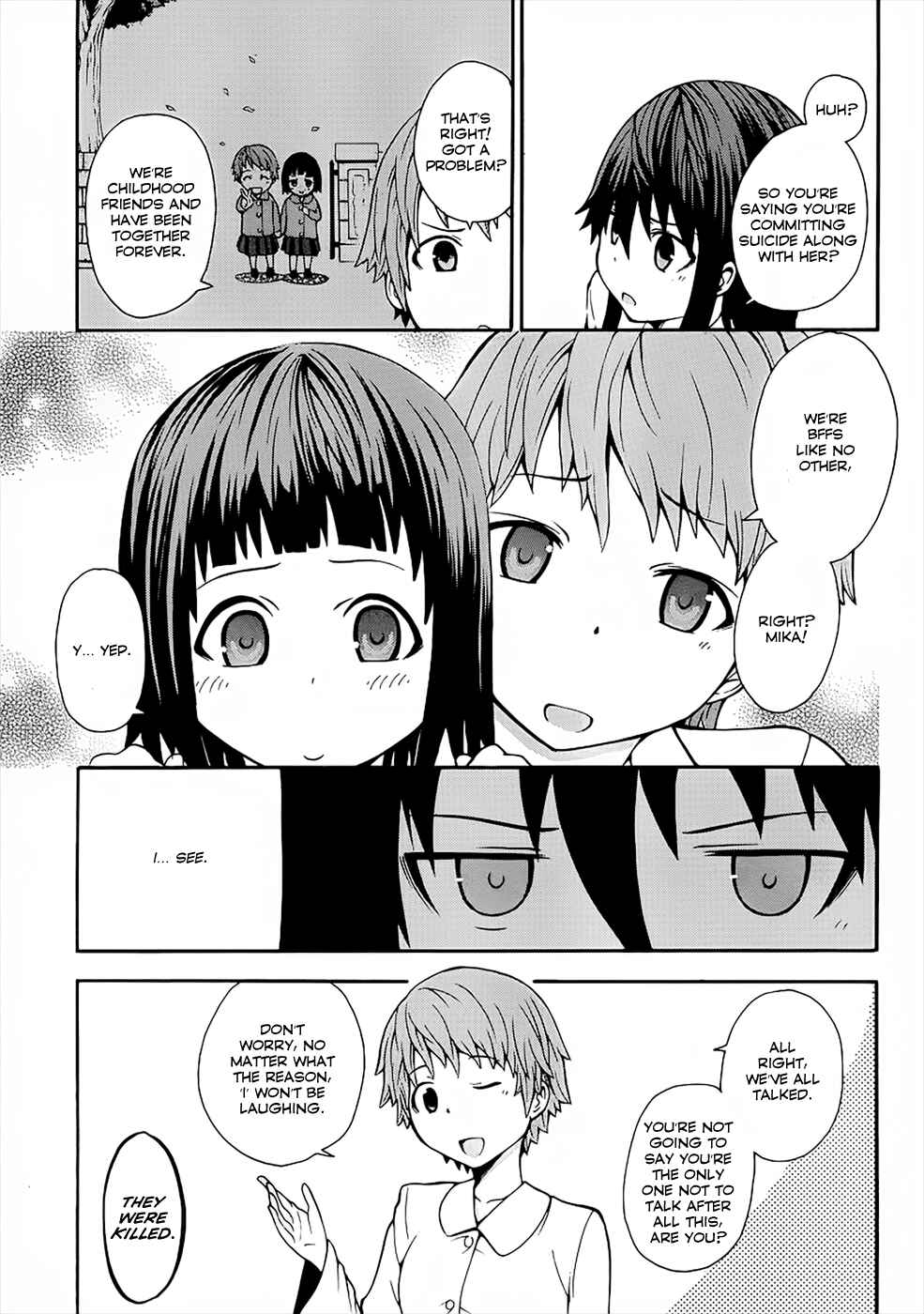 Page 19 Chapter 3 Shinigami-sama ni Saigo no Onegai wo