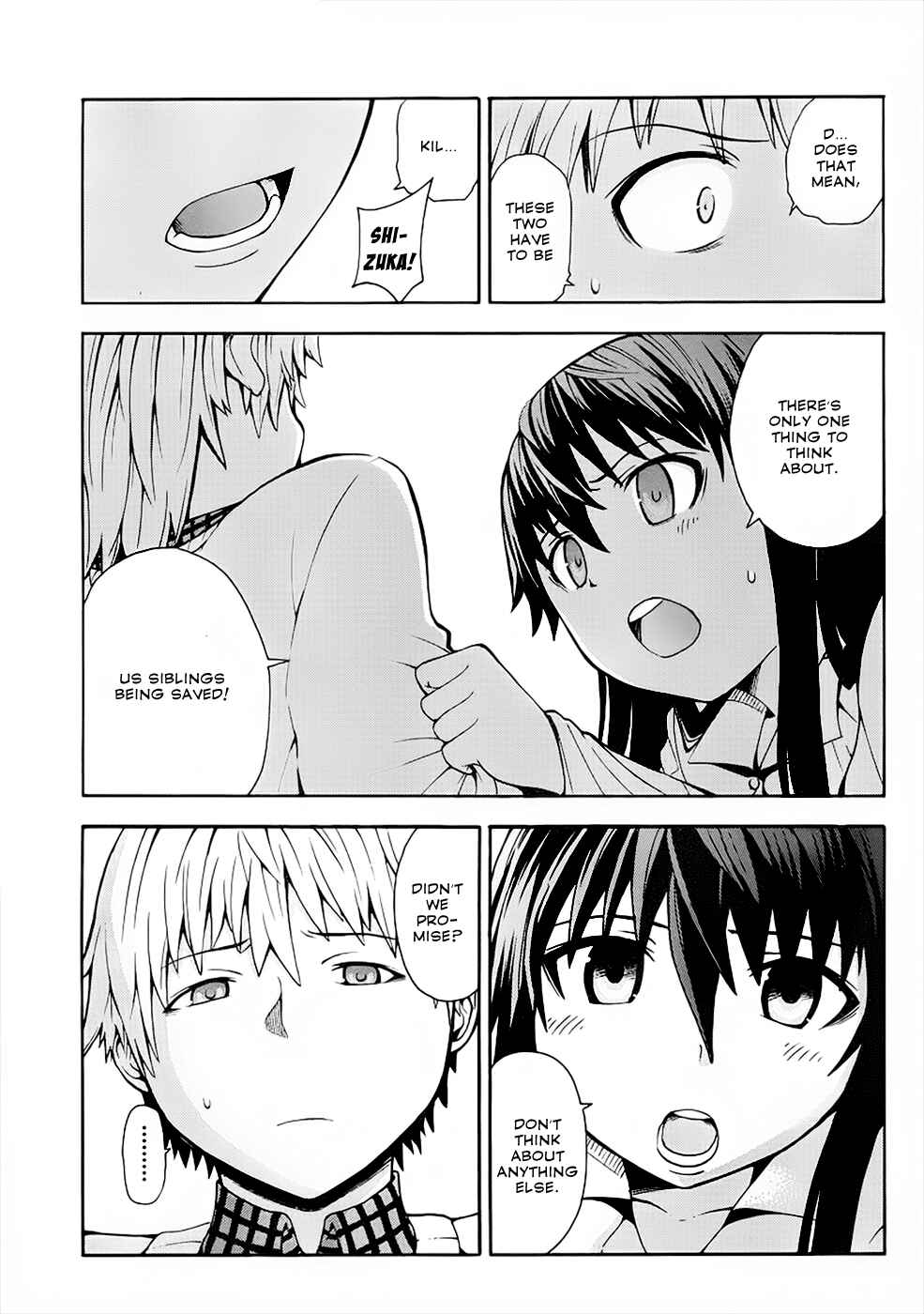 Page 35 Chapter 3 Shinigami-sama ni Saigo no Onegai wo