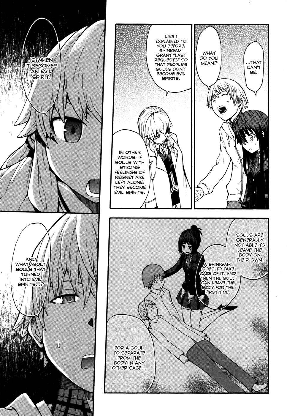 Page 25 Chapter 8 Shinigami-sama ni Saigo no Onegai wo