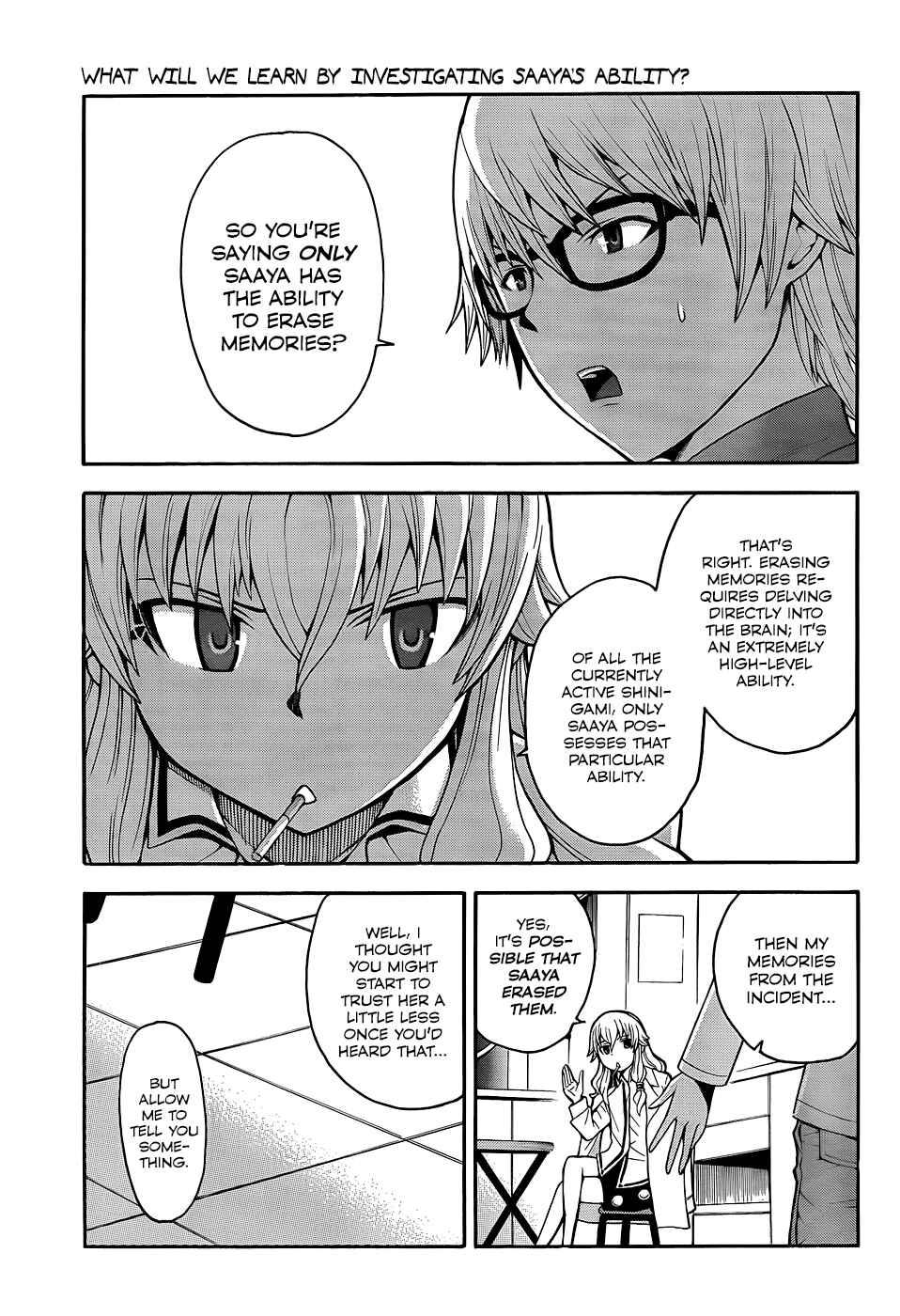 Page 3 Chapter 17 Shinigami-sama ni Saigo no Onegai wo