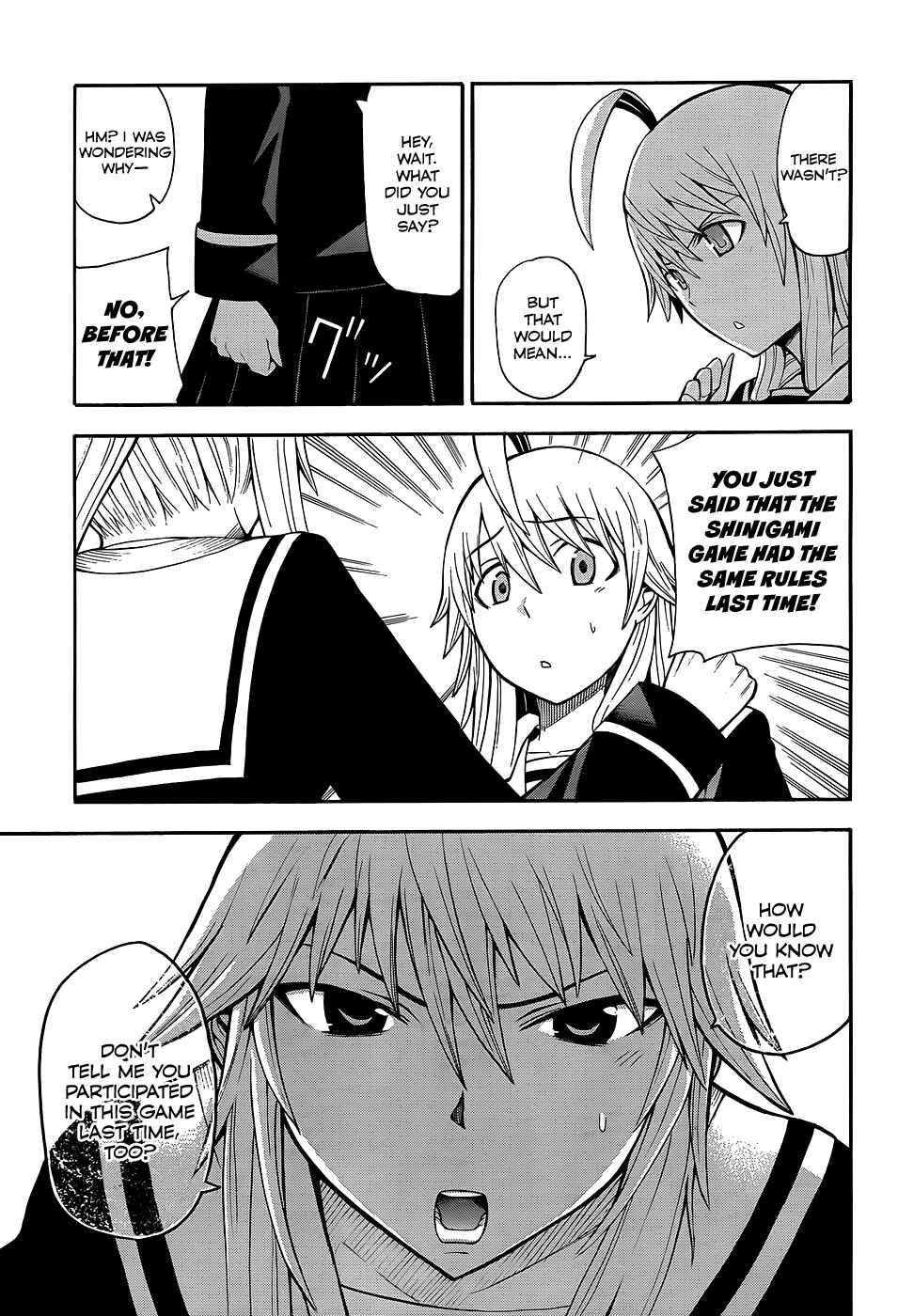 Page 9 Chapter 15 Shinigami-sama ni Saigo no Onegai wo