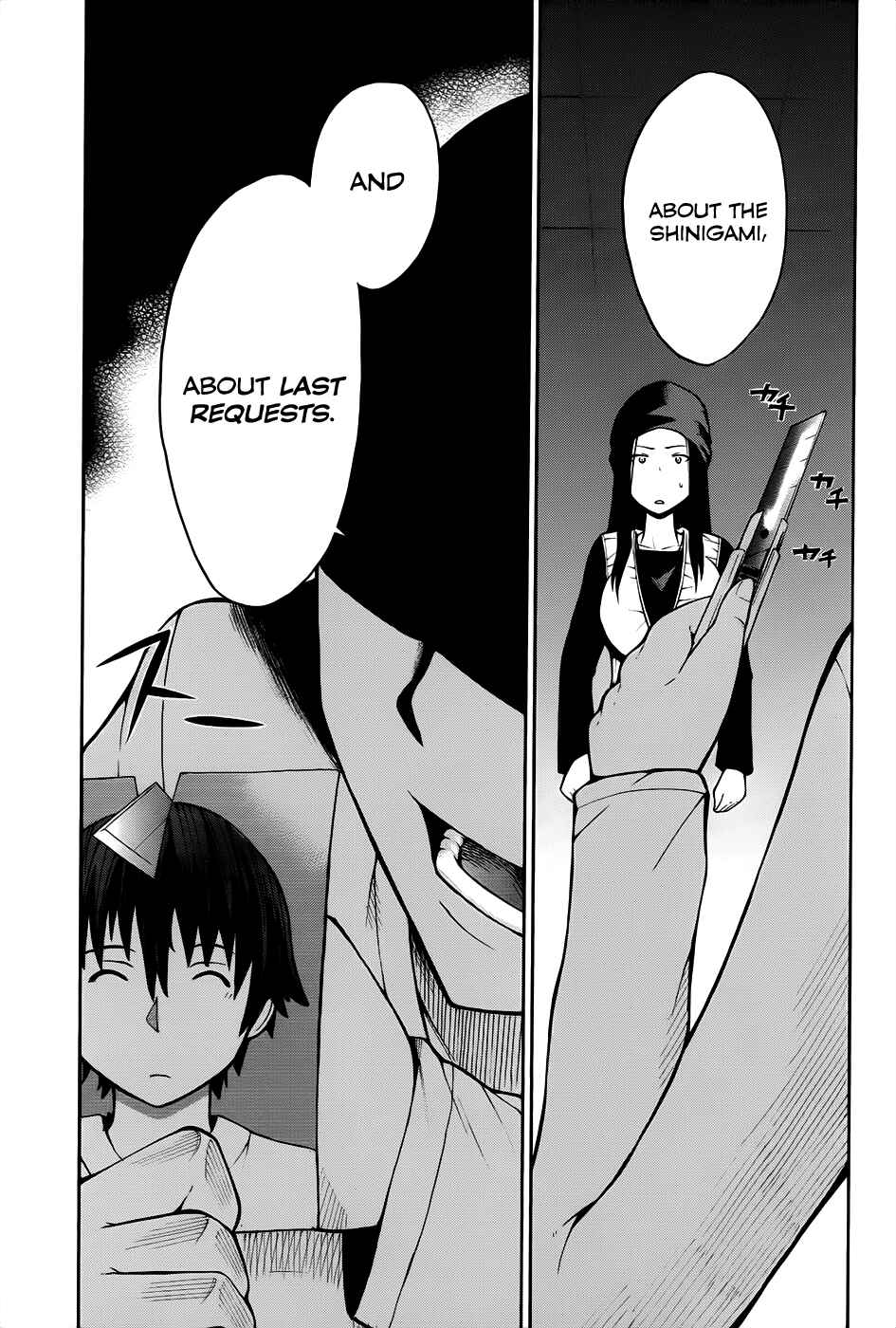 Page 34 Chapter 11 Shinigami-sama ni Saigo no Onegai wo