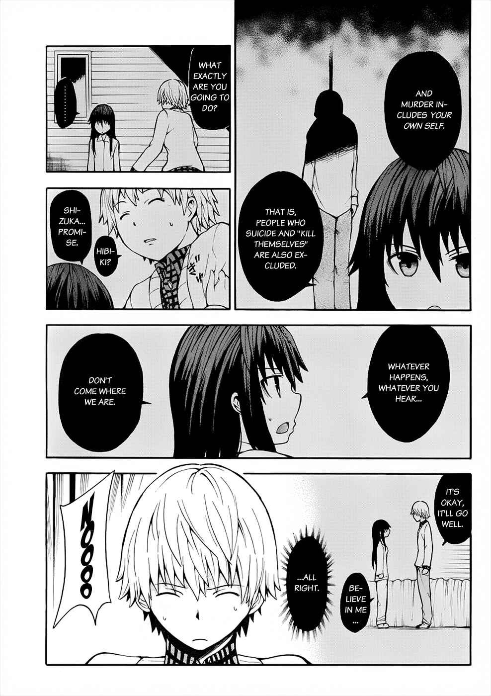 Page 7 Chapter 4 Shinigami-sama ni Saigo no Onegai wo
