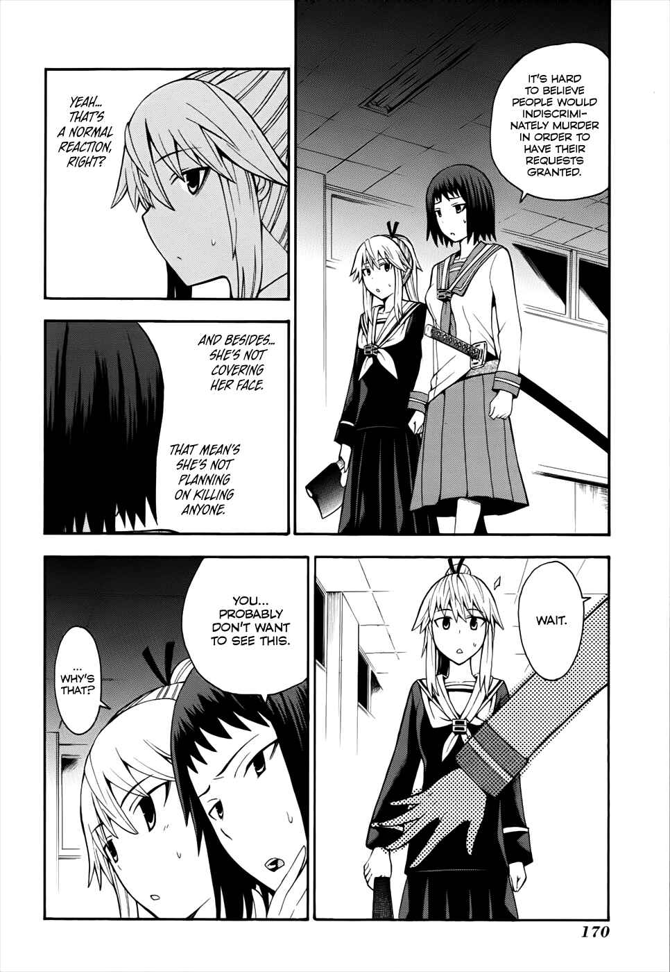 Page 37 Chapter 13 Shinigami-sama ni Saigo no Onegai wo