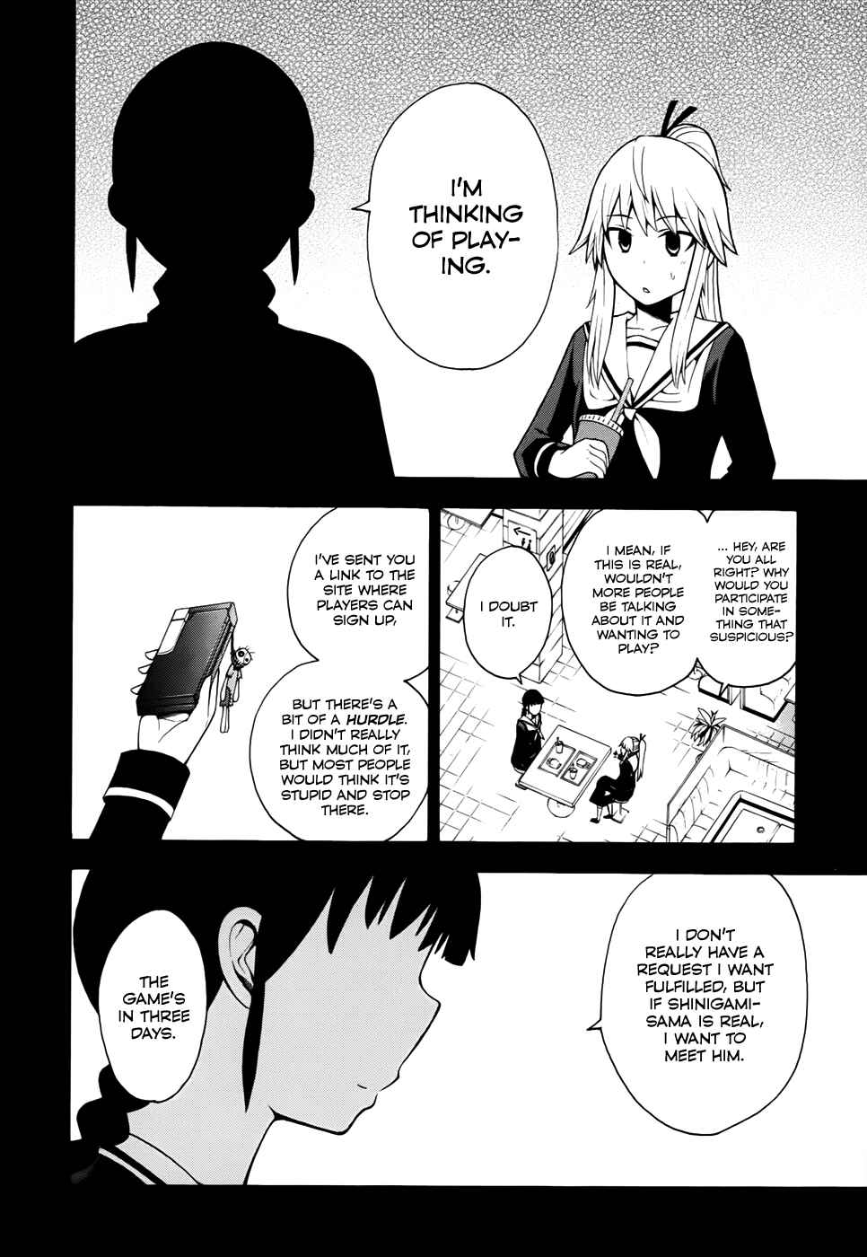 Page 8 Chapter 13 Shinigami-sama ni Saigo no Onegai wo