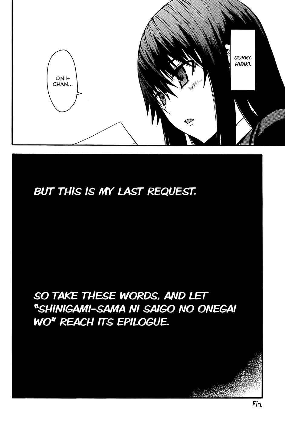 Page 32 Chapter 18 Shinigami-sama ni Saigo no Onegai wo