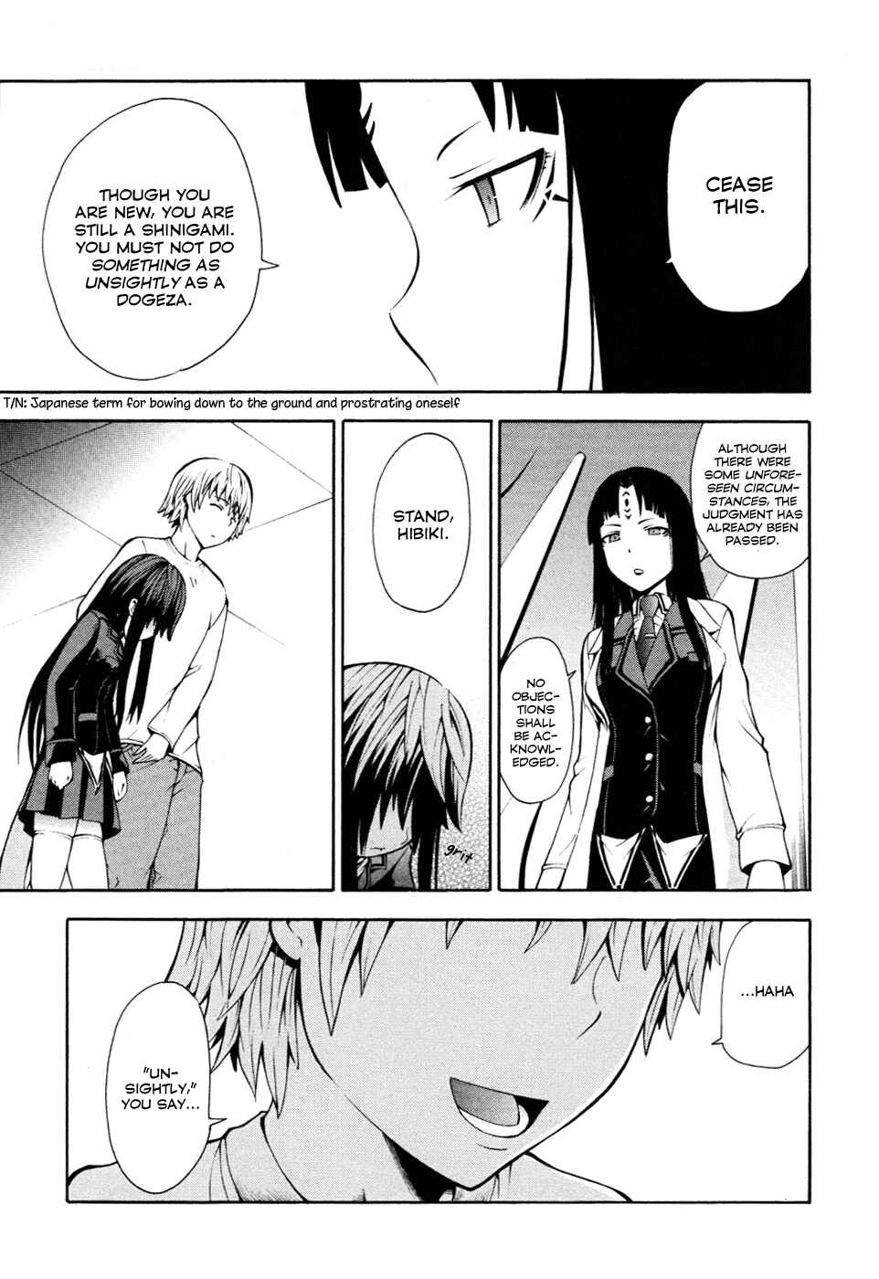 Page 13 Chapter 5 Shinigami-sama ni Saigo no Onegai wo