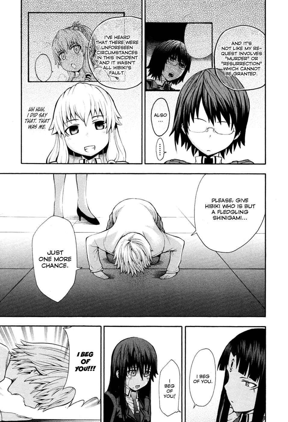 Page 21 Chapter 5 Shinigami-sama ni Saigo no Onegai wo