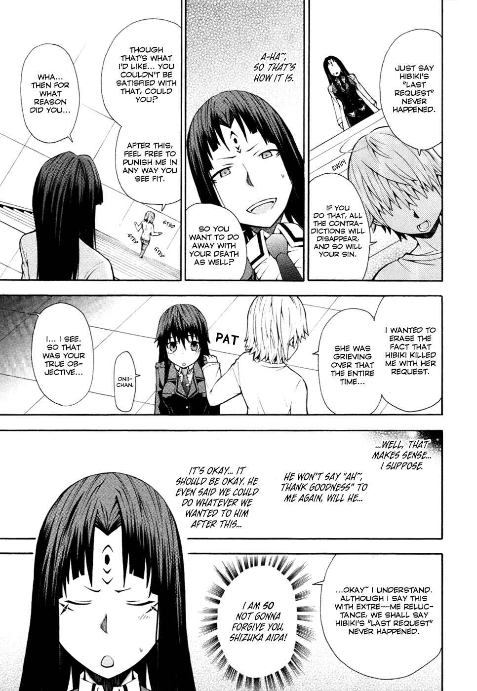Page 36 Chapter 5 Shinigami-sama ni Saigo no Onegai wo