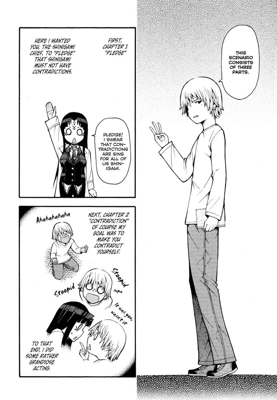 Page 38 Chapter 5 Shinigami-sama ni Saigo no Onegai wo