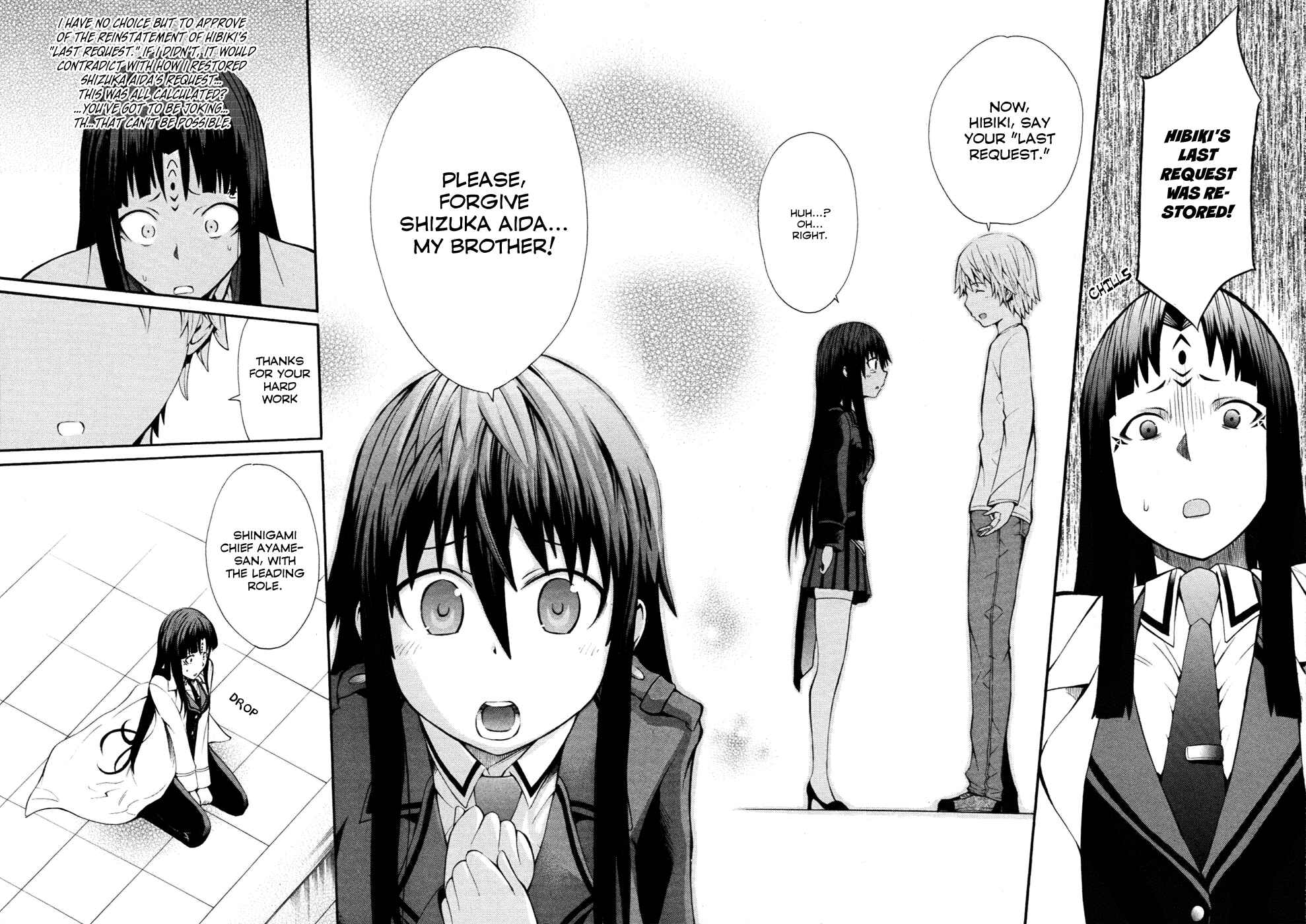 Page 40 Chapter 5 Shinigami-sama ni Saigo no Onegai wo
