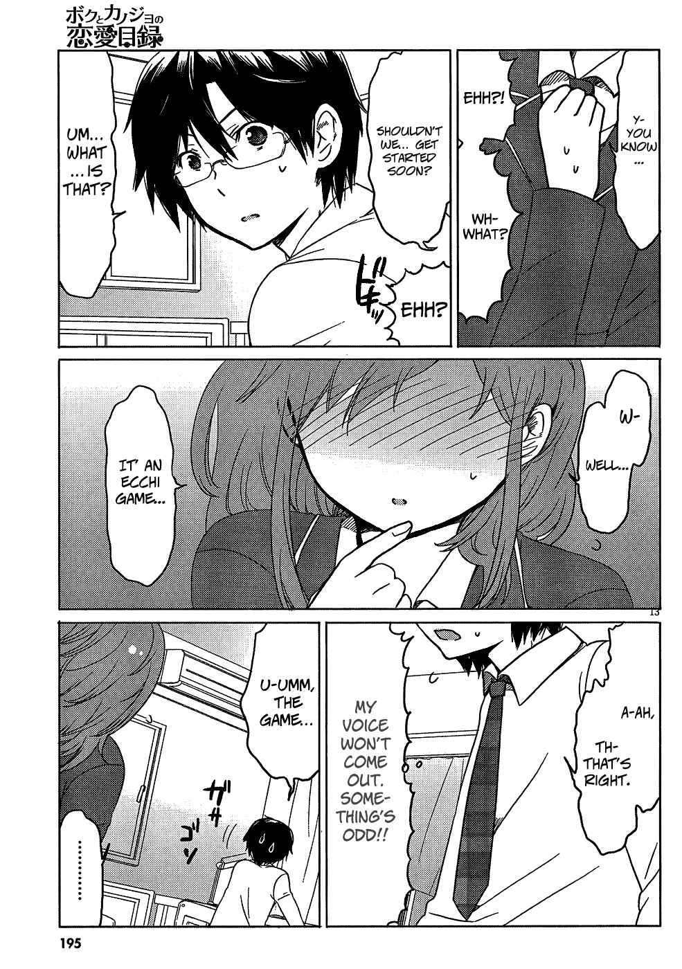 Page 13 Chapter 3 Our List of Affections