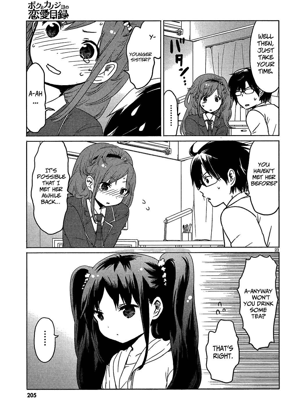 Page 23 Chapter 3 Our List of Affections