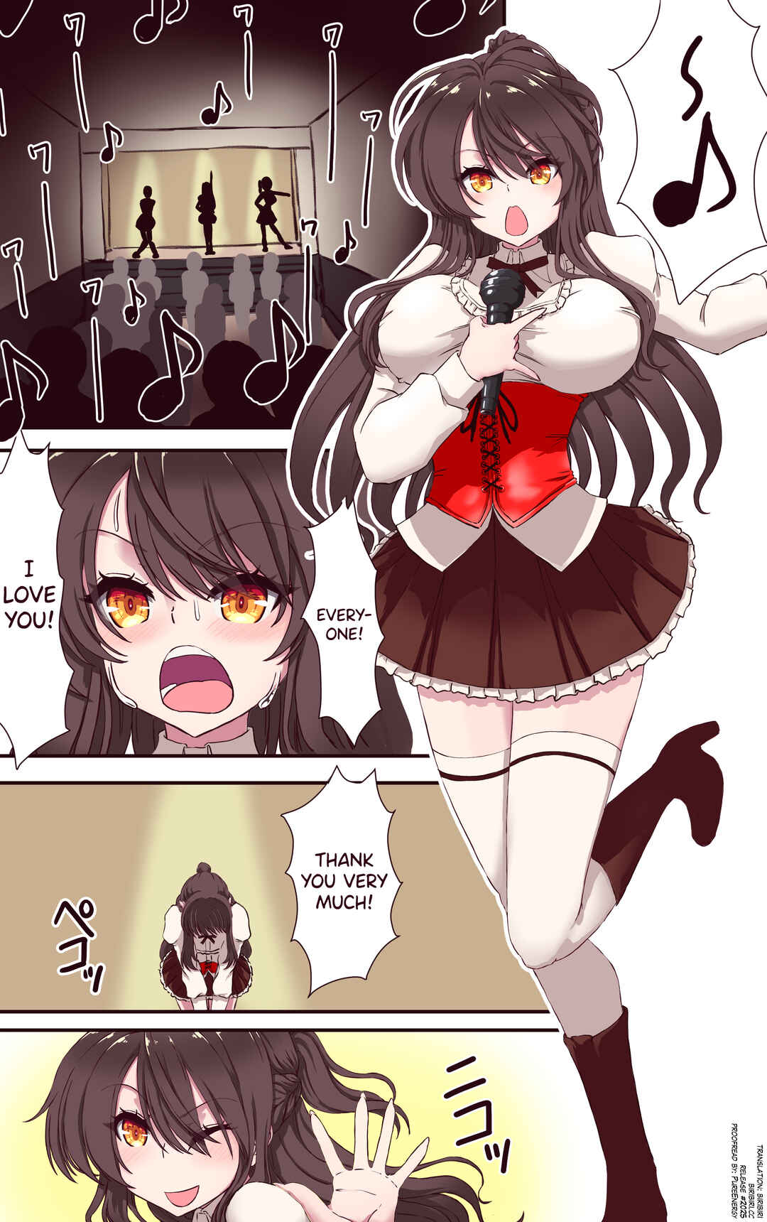 Page 3 Chapter Unknown_1465 Iku no Gaman Game! Chika Idol 24-jikan Taikyuu Haishin