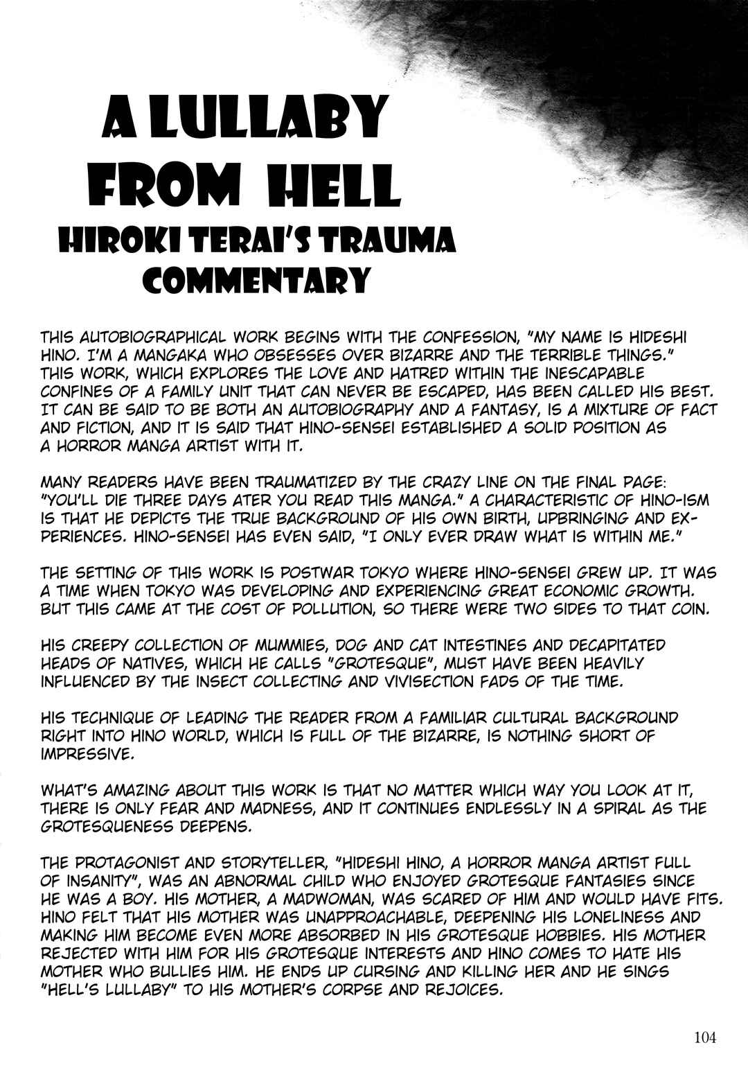 Page 34 Chapter 2 Trauma! Bizarre Manga Collection