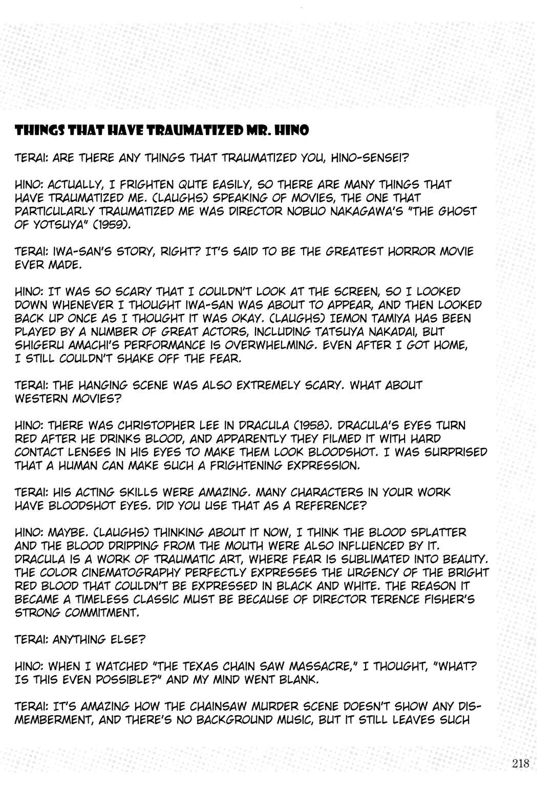 Page 33 Chapter 4 Trauma! Bizarre Manga Collection