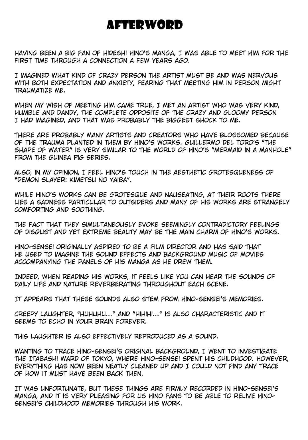 Page 1 Chapter 9 Trauma! Bizarre Manga Collection