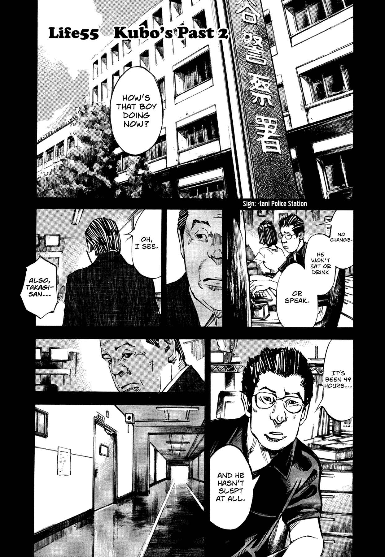 Page 1 Chapter 55 Hito Hitori Futari