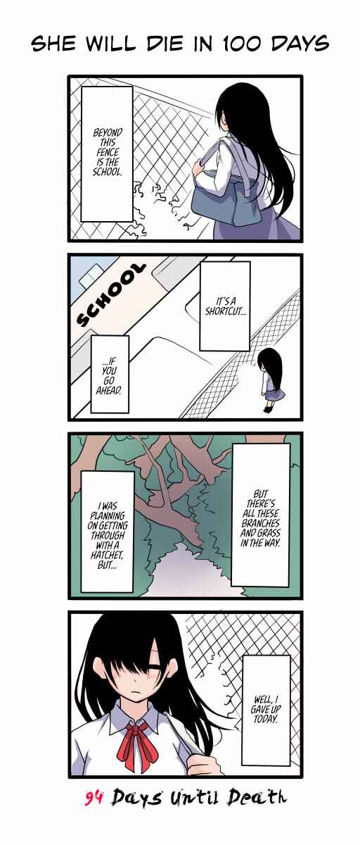 Page 1 Chapter 6 She will Die in 100 Days