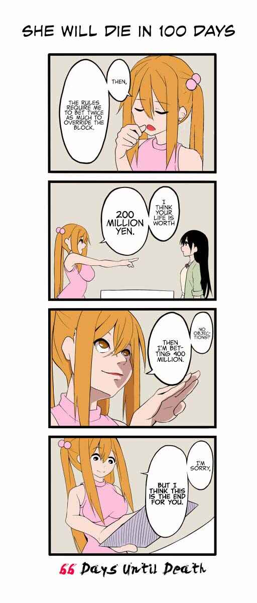 Page 1 Chapter 34 She will Die in 100 Days
