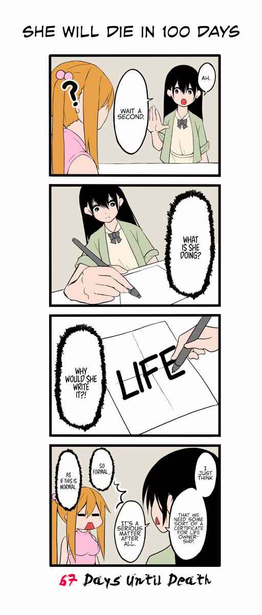Page 1 Chapter 33 She will Die in 100 Days