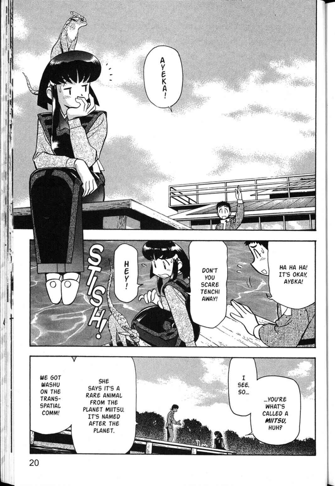 Page 22 Chapter 36 Shin Tenchi Muyou! Ryououki