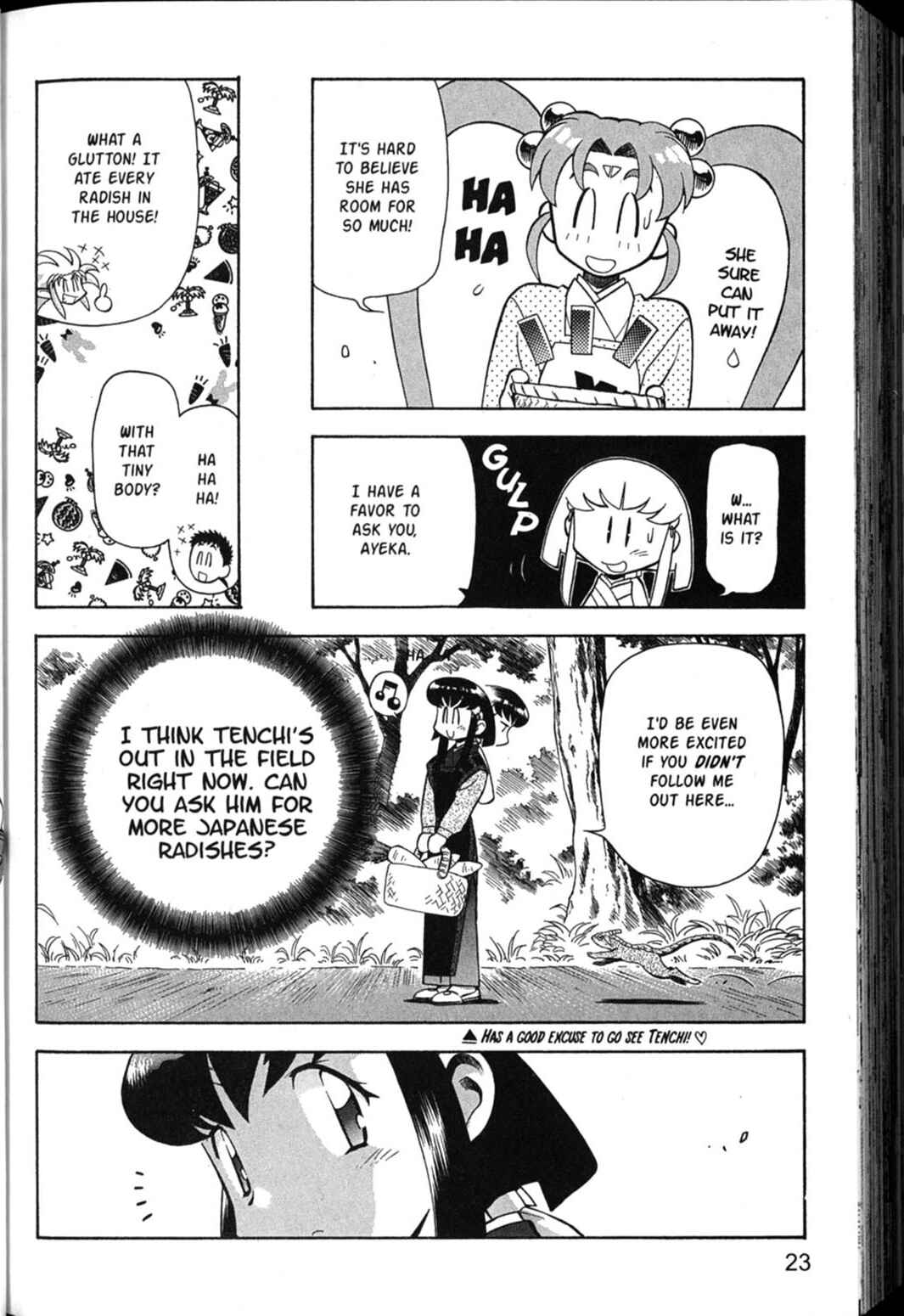 Page 25 Chapter 36 Shin Tenchi Muyou! Ryououki