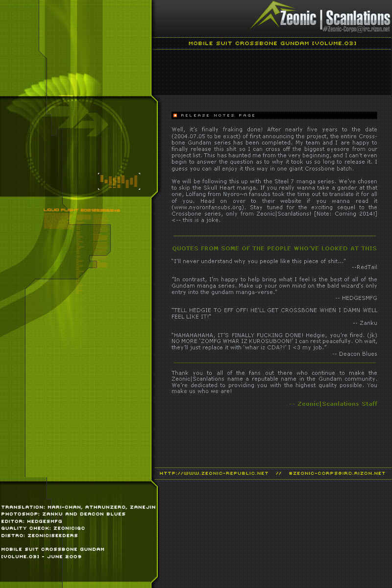 Page 47 Chapter 9 Mobile Suit Crossbone Gundam