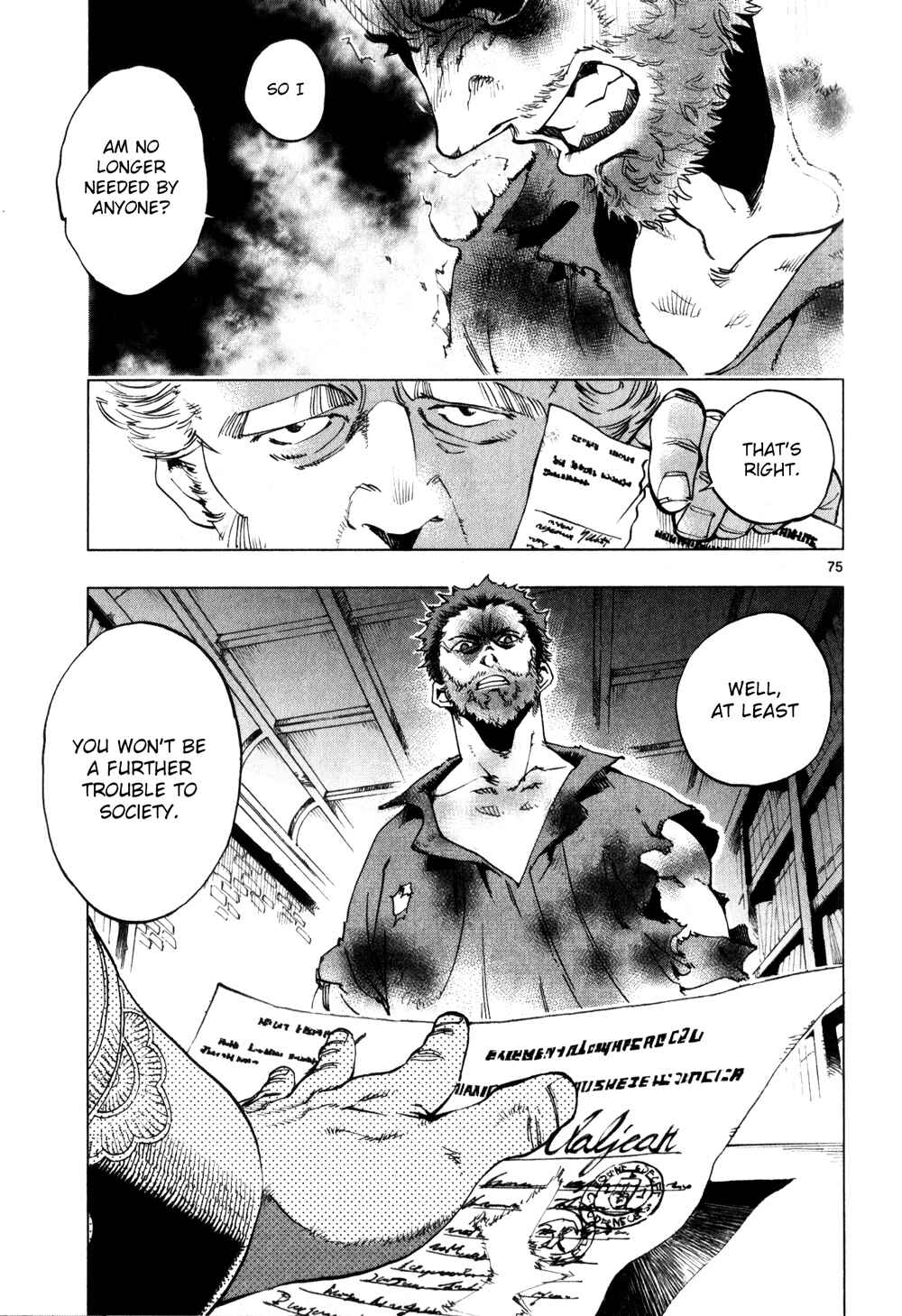 Page 75 Chapter 1 Les Miserables (ARAI Takahiro)