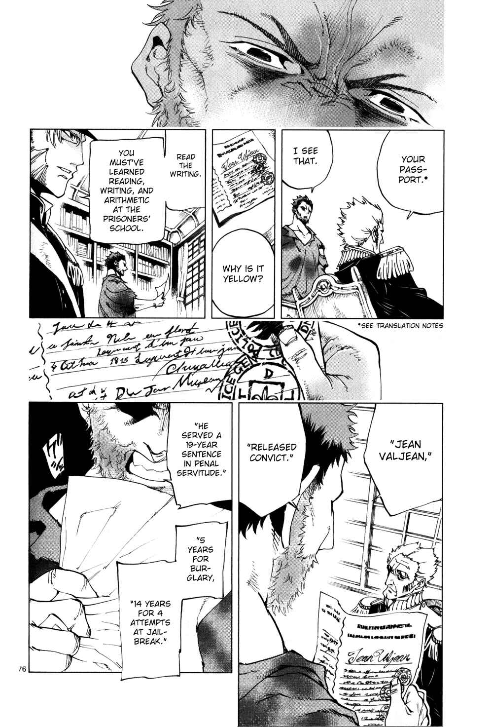 Page 76 Chapter 1 Les Miserables (ARAI Takahiro)