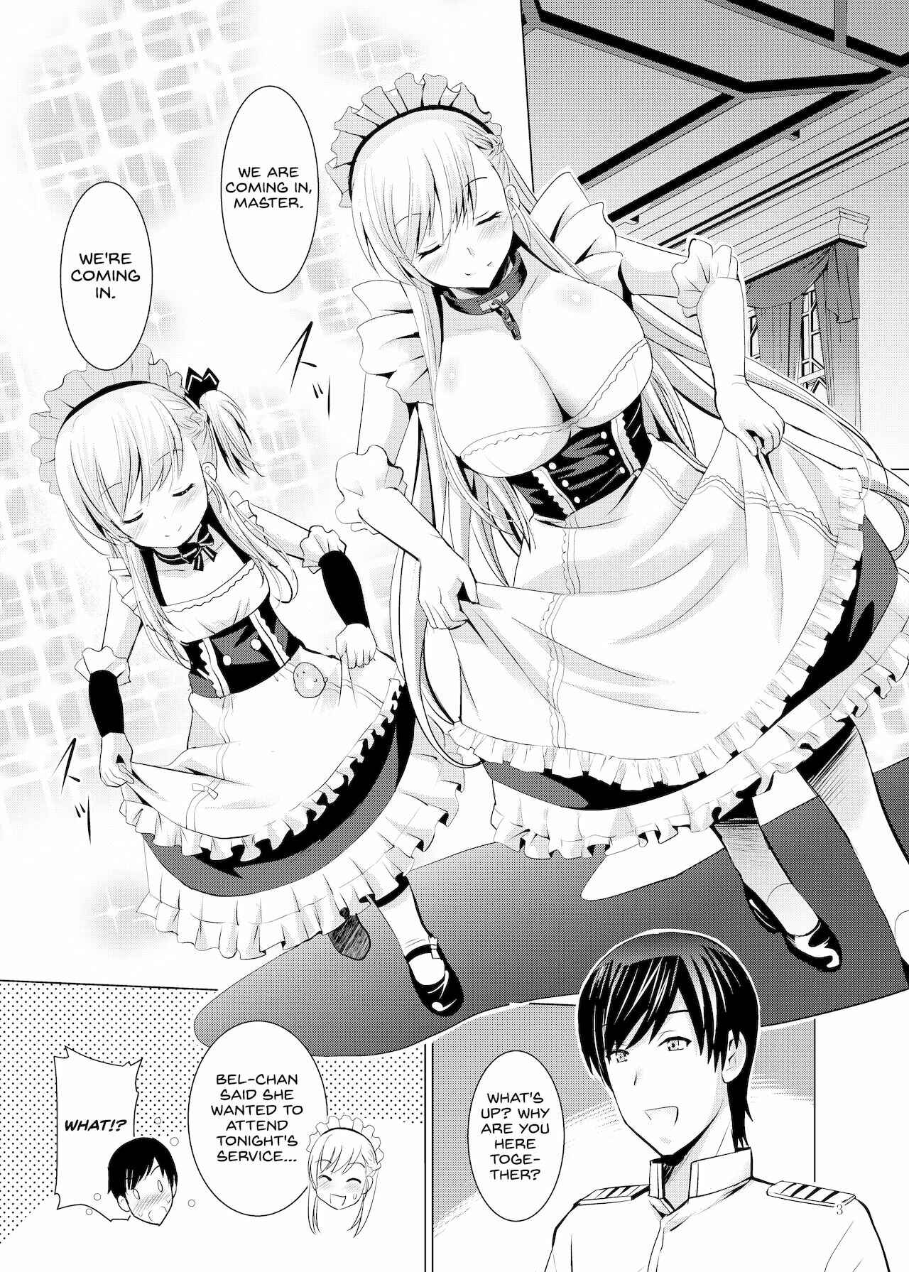 Page 3 Chapter Unknown_824c Azur Lane - BelBel no Gohoushi (Doujinshi)