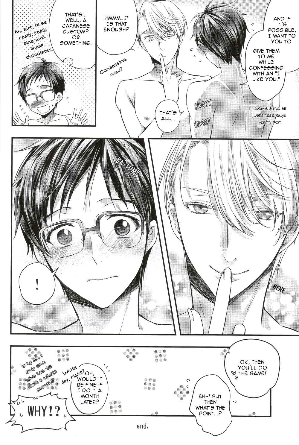 Page 15 Chapter Unknown_7c29 Yuri!!! on Ice - Gods Weather (Doujinshi)