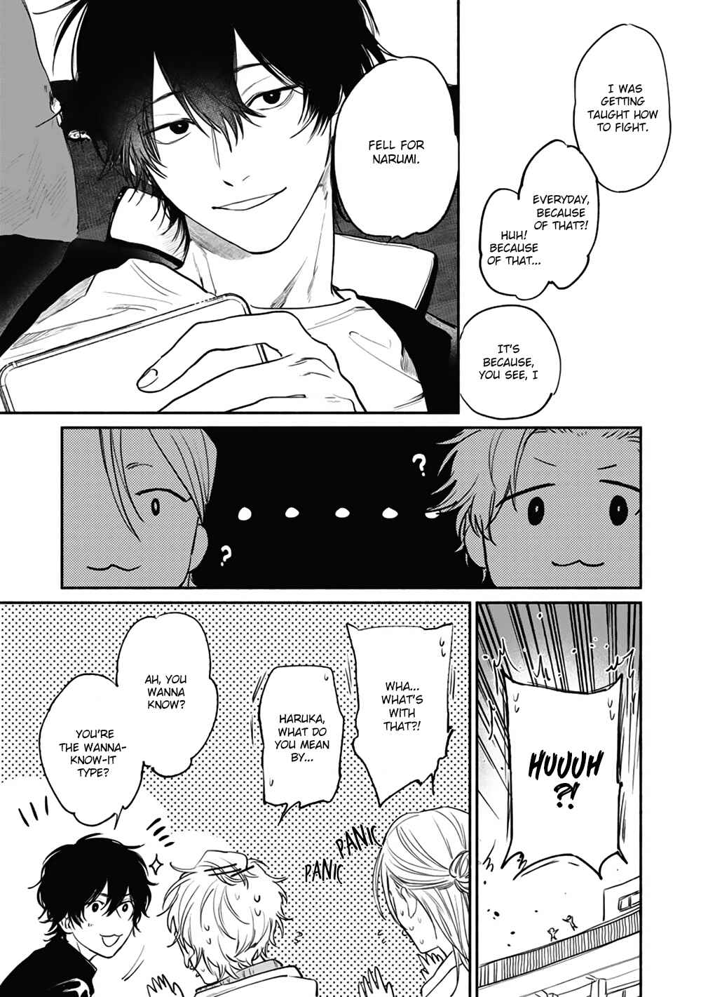Page 13 Chapter 3 Haru Kakete, Uguisu
