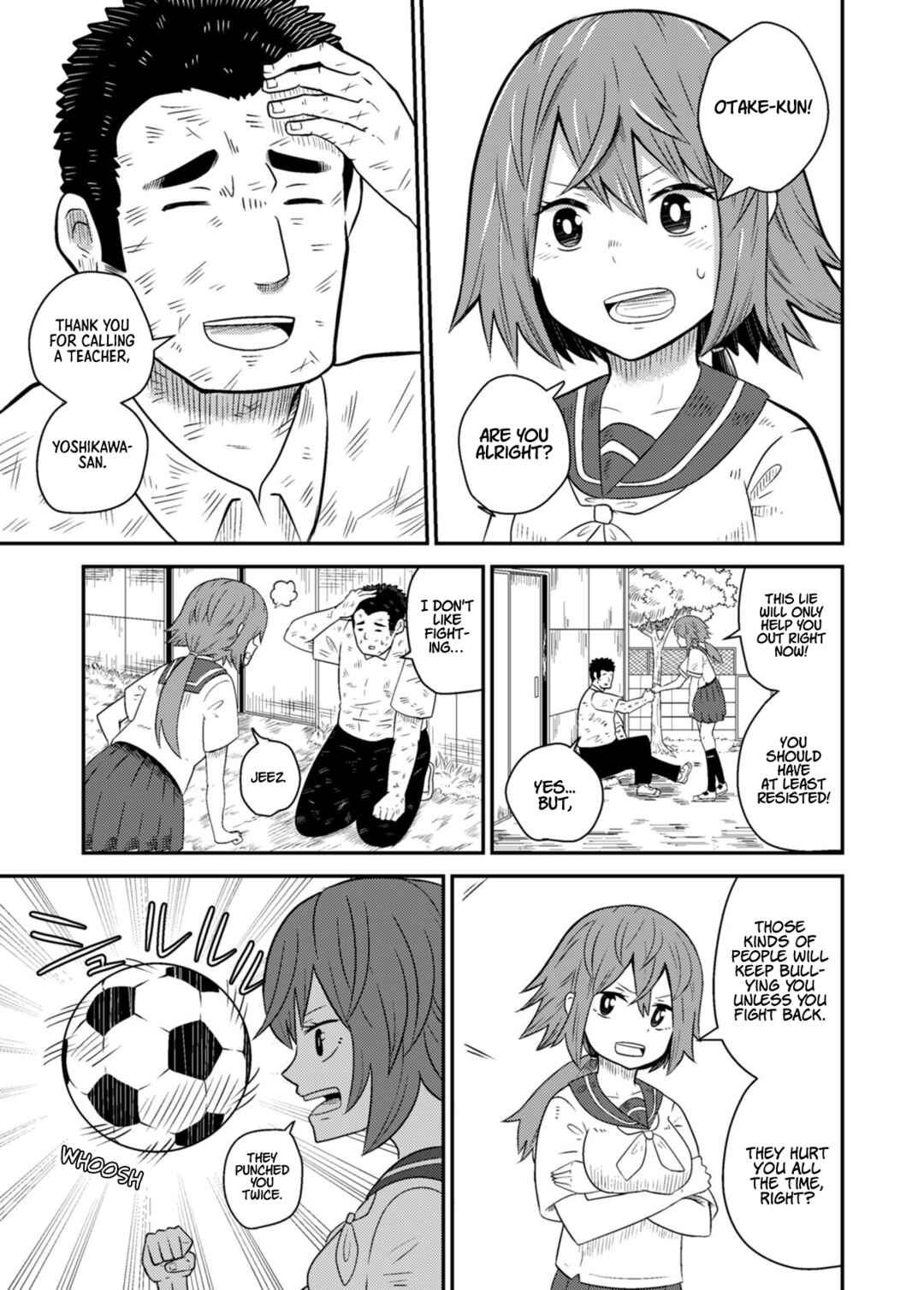 Page 3 Chapter 1 The bullied kid is cool.